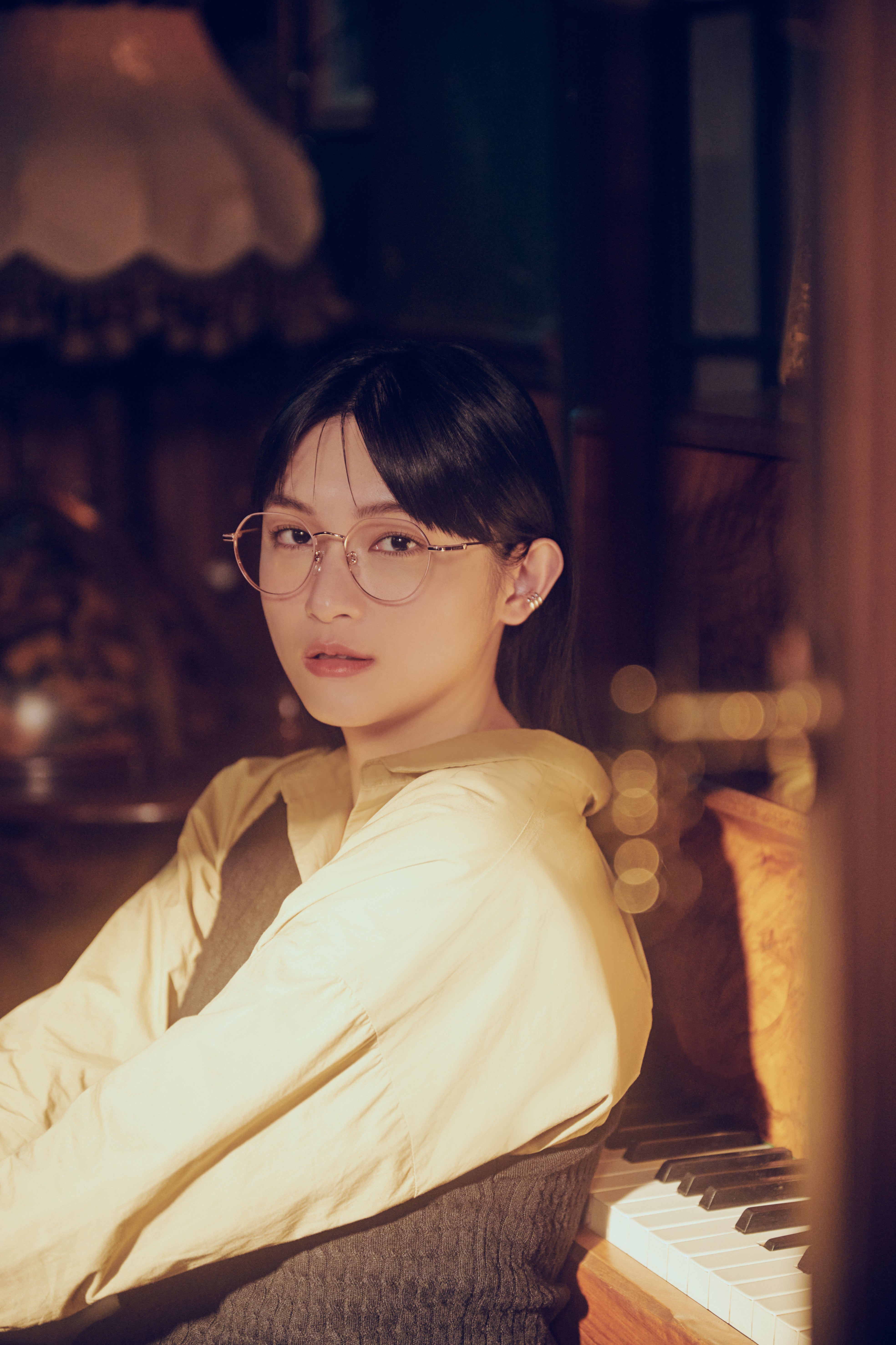 FORETIME | Crown Mixed Titanium Optical | JILLSTUART Eyewear