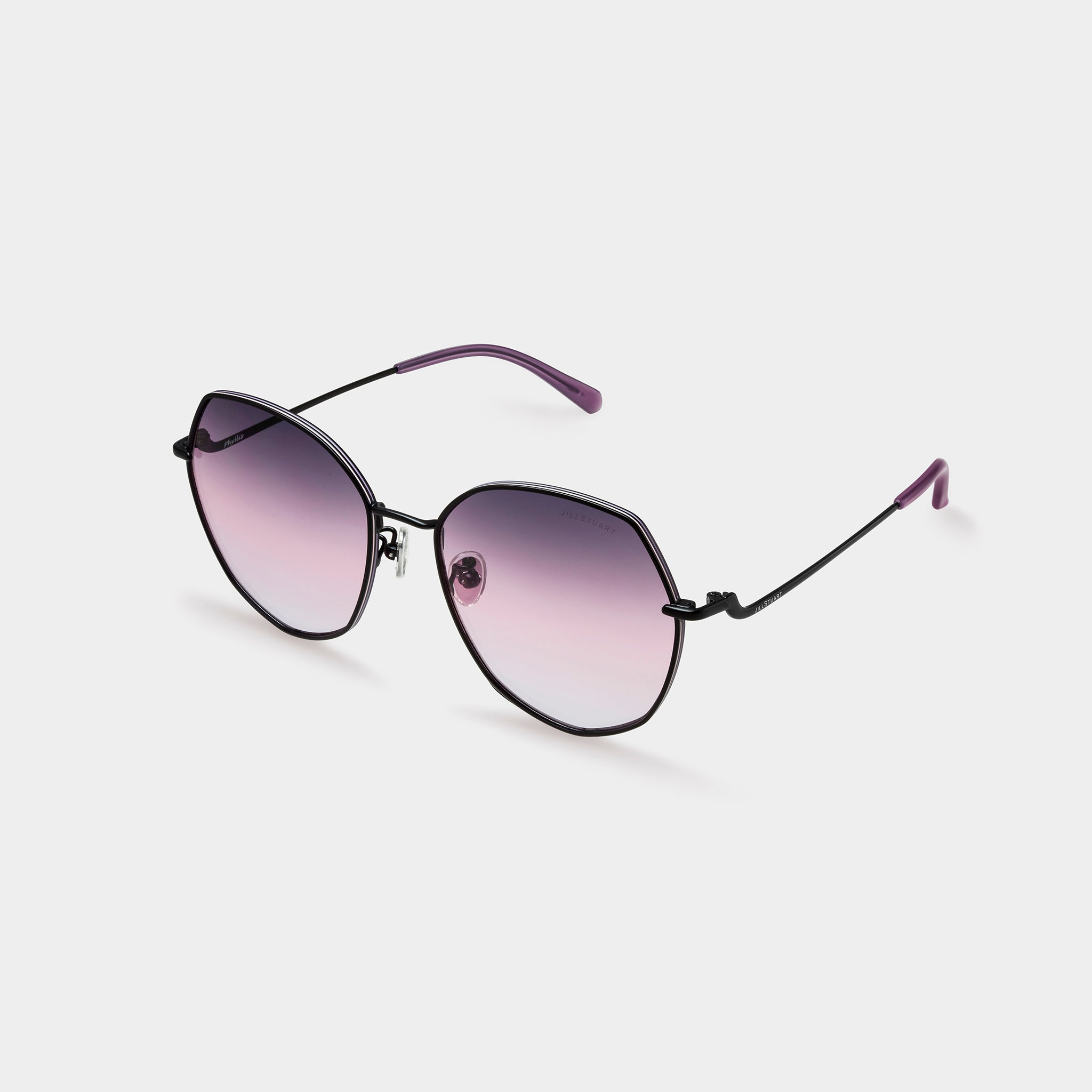 PHYLLIS | Heptagon Sunglasses with Gradient Lenses  display picture 2