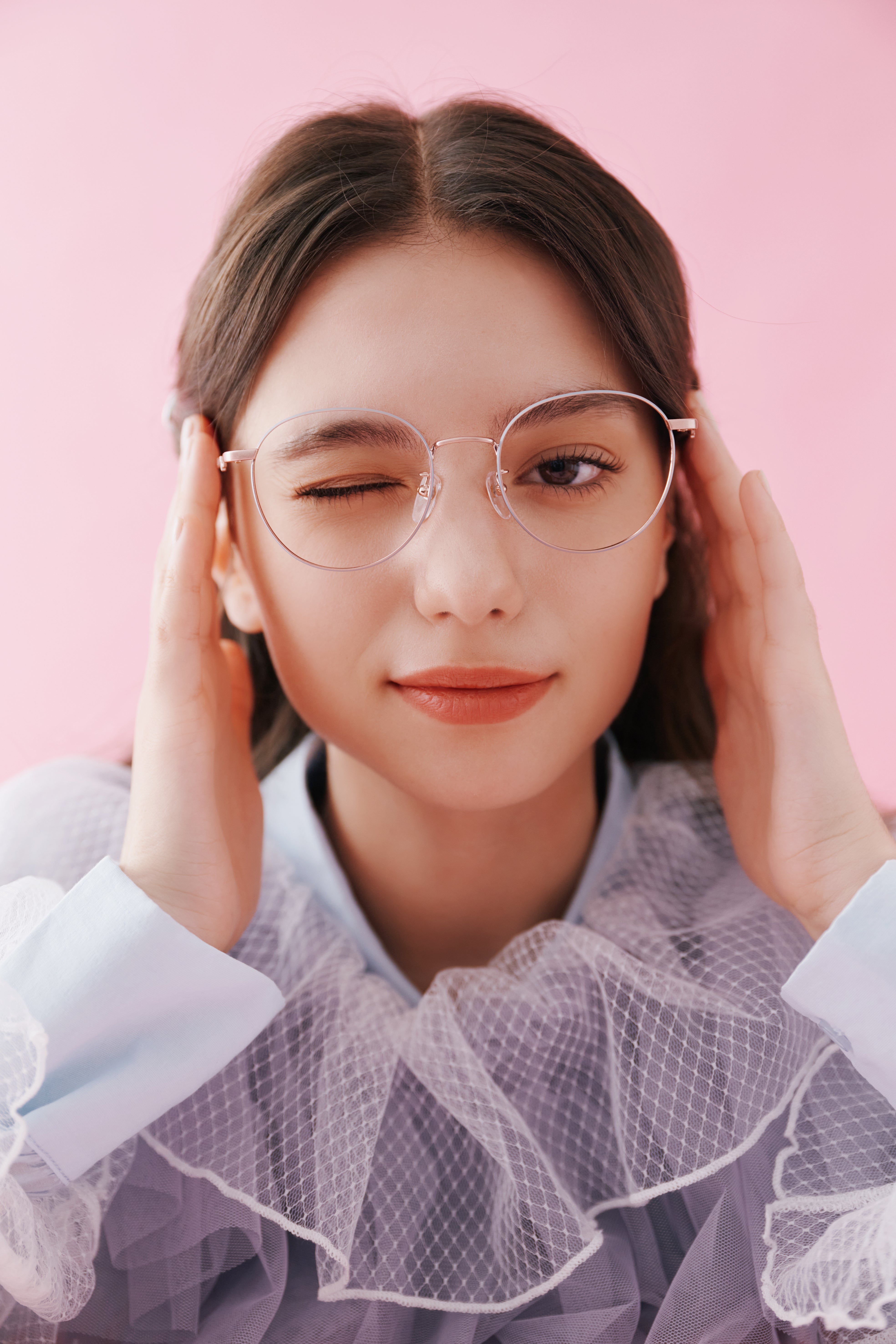 ALPHA | Pantos Mixed Titanium Optical | JILLSTUART Eyewear