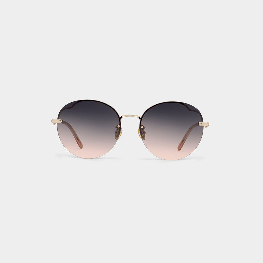 BONITA - Round Metal Sunglasses