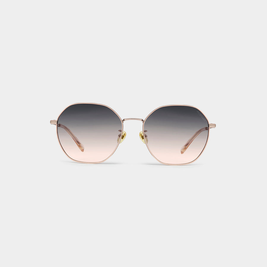 EVELYN - Polygonal Metal Sunglasses