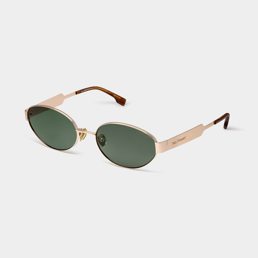 EMINE - Oval Metal Sunglasses