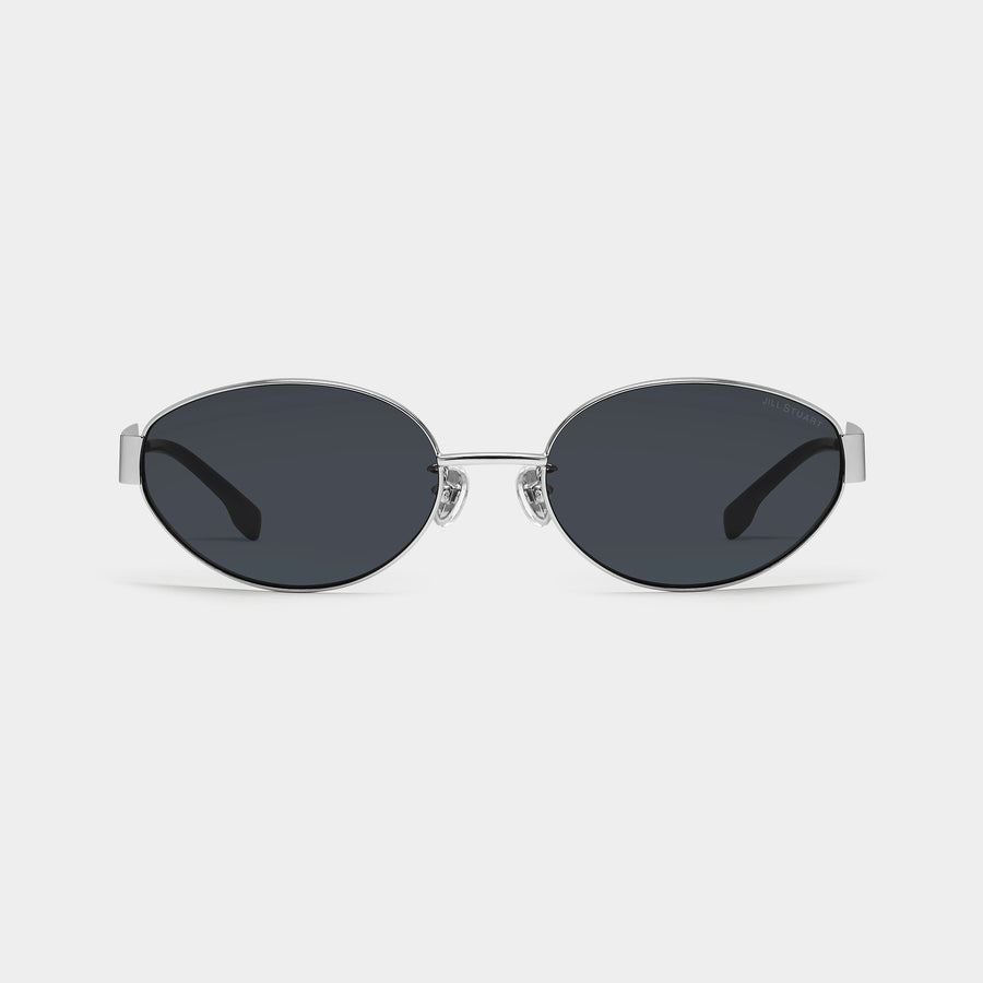 EMINE - Oval Metal Sunglasses