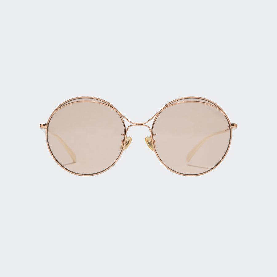 CAROL | Rounded Metal Sunglasses | JILLSTUART Eyewear