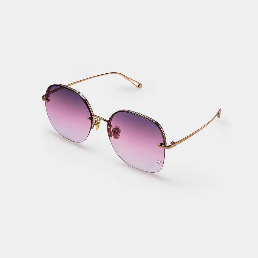 Rectangular Metal Sunglasses | JILLSTUART Eyewear HESTER