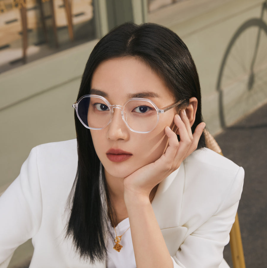 JOYFUL Angular Acetate Optical Glasses - Main Image